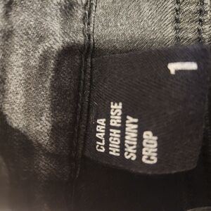 Women's Eunina Black Skinny Jeans Size 1!